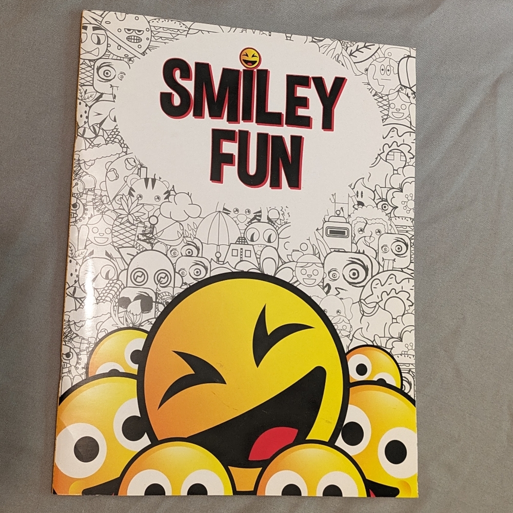 Smiley Fun Coloring Book
